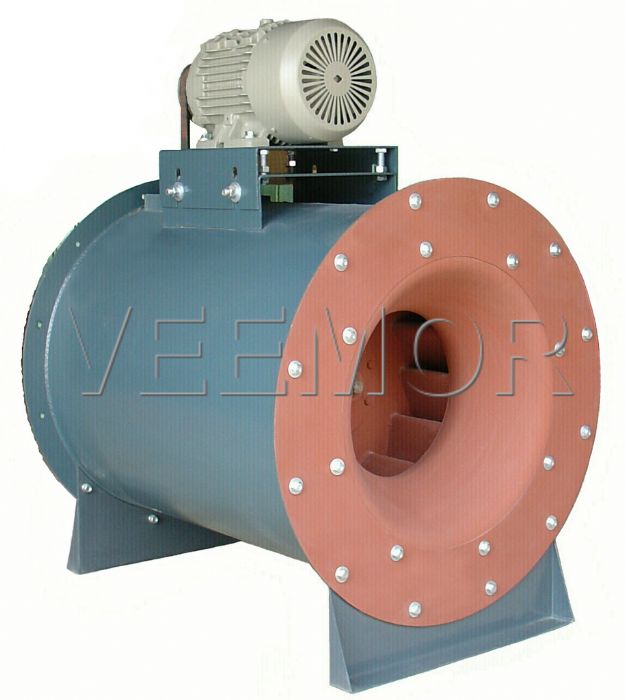 Ventiladores centrifugos en linea